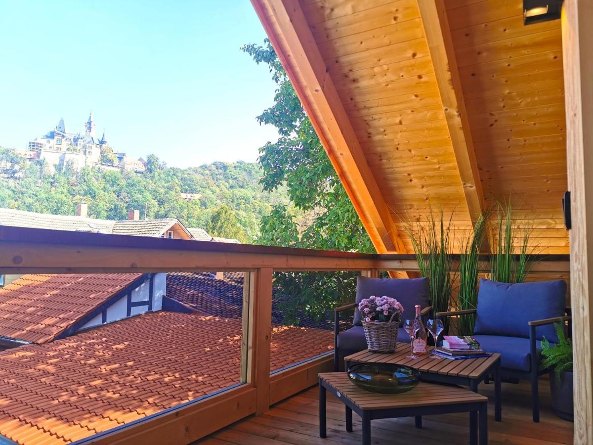 Das Chalet Mit Schlossblick In Wernigerode Buitenkant foto